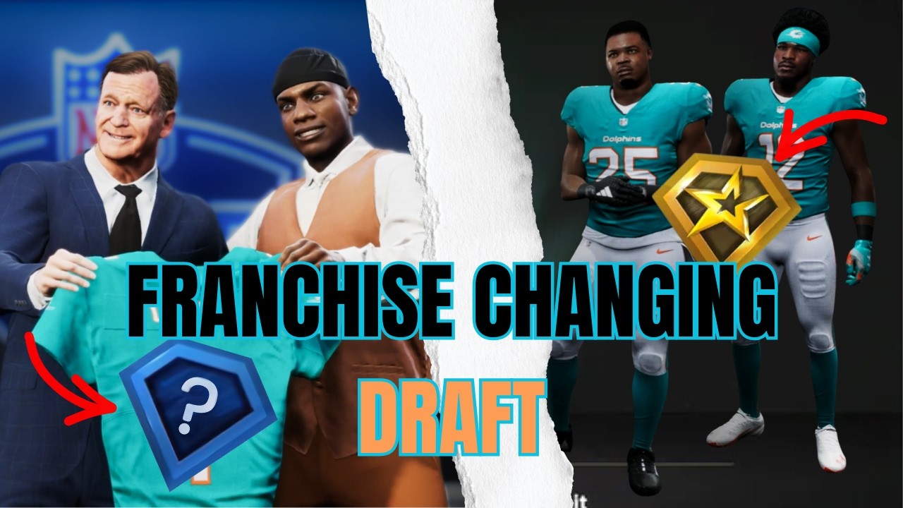 I Drafted 3 First Round Gems! Madden 26 Dolphins Rebuild