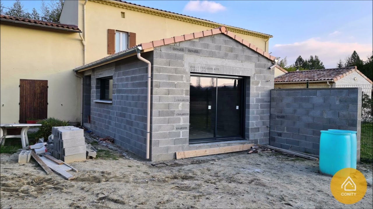 Extension d'une maison avec Tradibati Constructions
