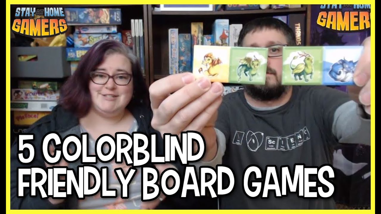 5 Colorblind Friendly Board Games