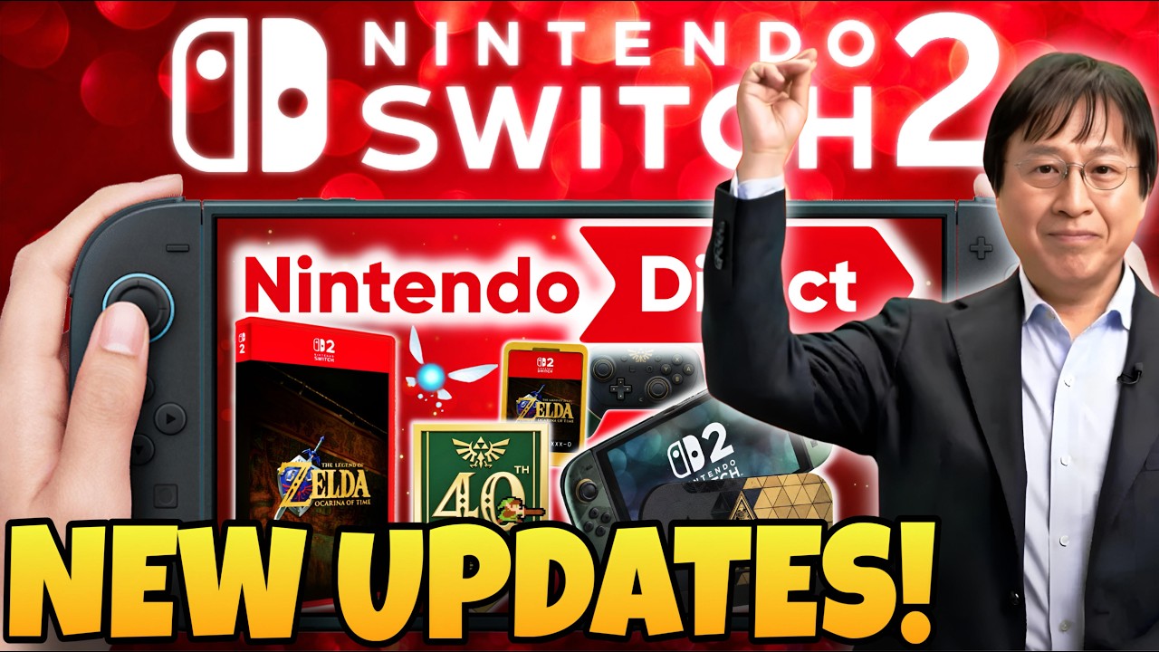 СВЕЖИЕ подробности утечки о Nintendo Direct! + ХОРОШИЕ НОВОСТИ об играх на Switch 2!