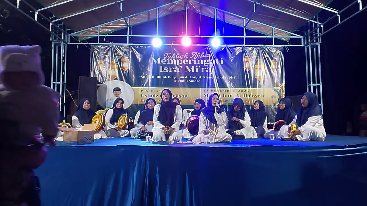 Dalam rangka isra mi'raj (grup qosidah dkm alhidayah 2025) #jangkaunluas #likedankomen