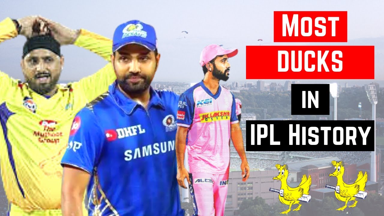 Most Ducks 🐣 in IPL History - Top 13 Batsmen