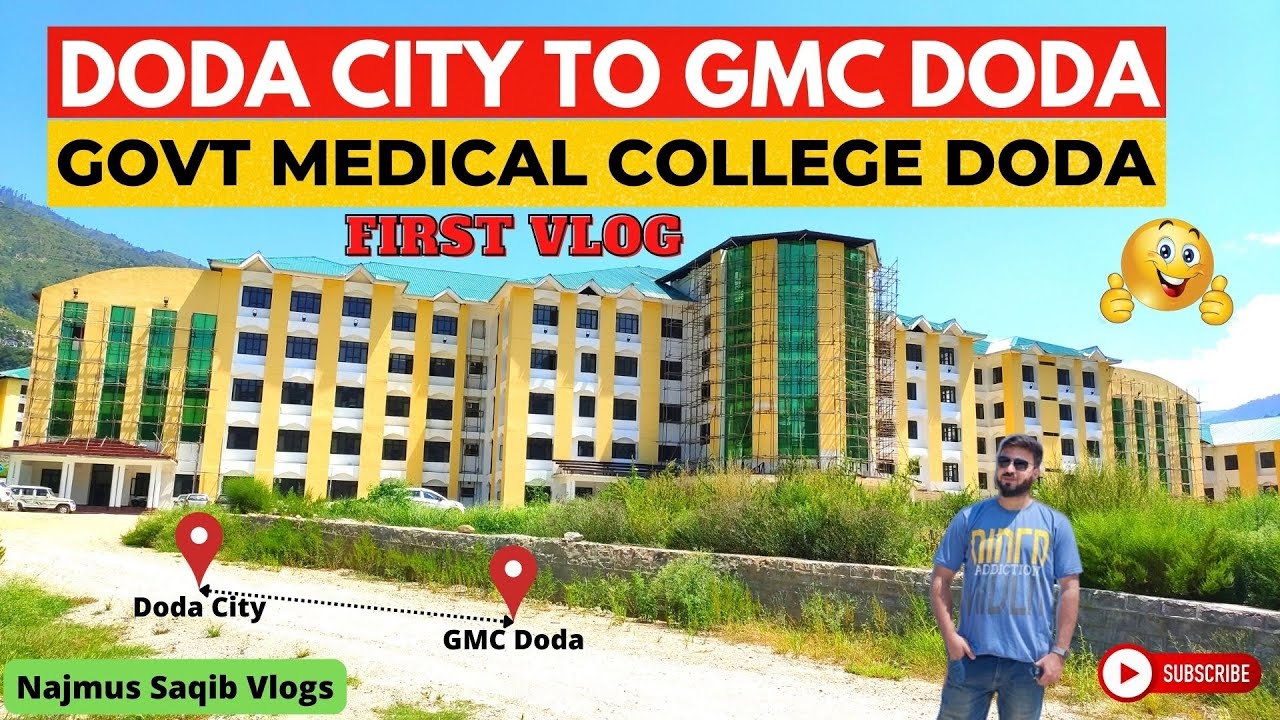 First Vlog ||Doda City to GMC Doda||Govt Medical College Doda First Vlog||GMC Doda to Doda City ||❣️