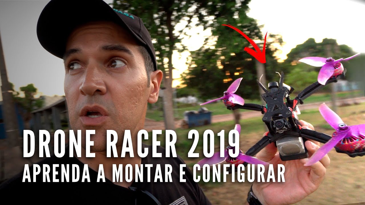Como montar um Drone Racer - The Pink Fury - 4K
