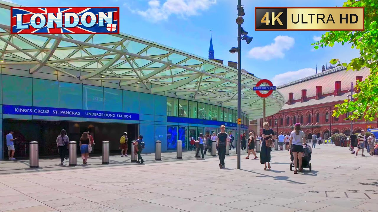 Walking in North London: King’s Cross, Pentonville & Islington | 4K60