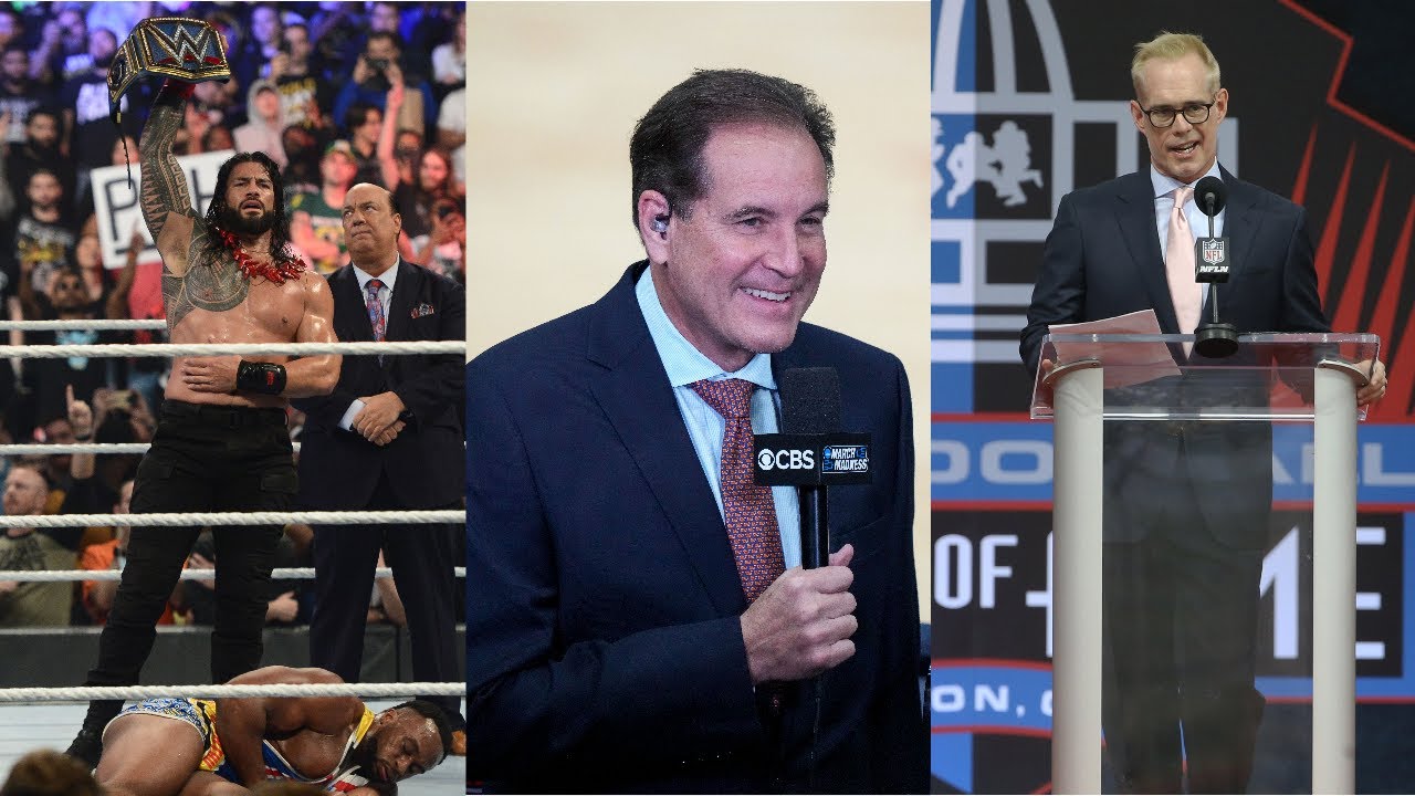 Roman Reigns, Joe Buck, Jim Nantz | The 'Sports Illustrated Media Podcast'