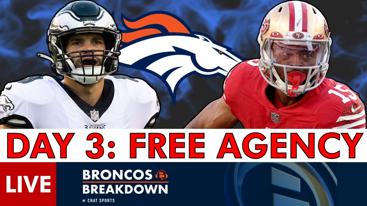 🚨DEVELOPING: Denver Broncos Free Agency Tracker Day 3 | Broncos News & Rumors