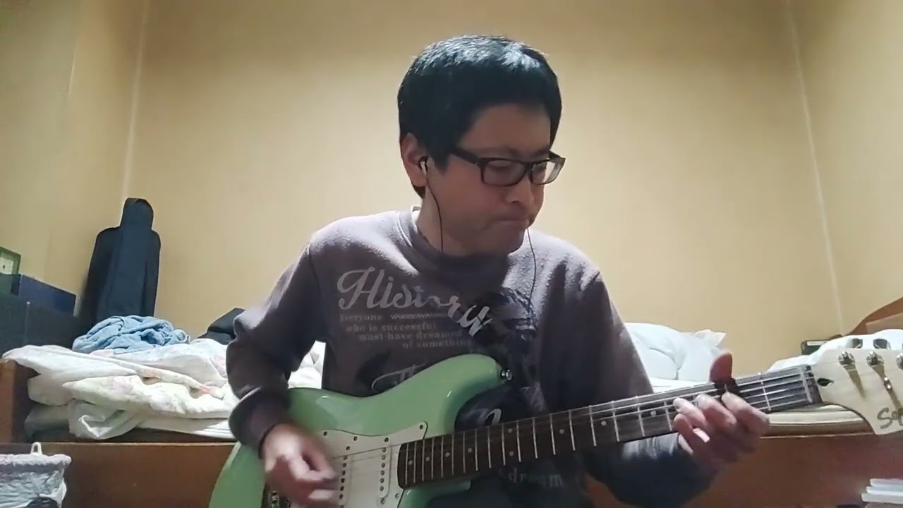 guitar cover blues Stevie Ray Vaughan ”Rude Mood“