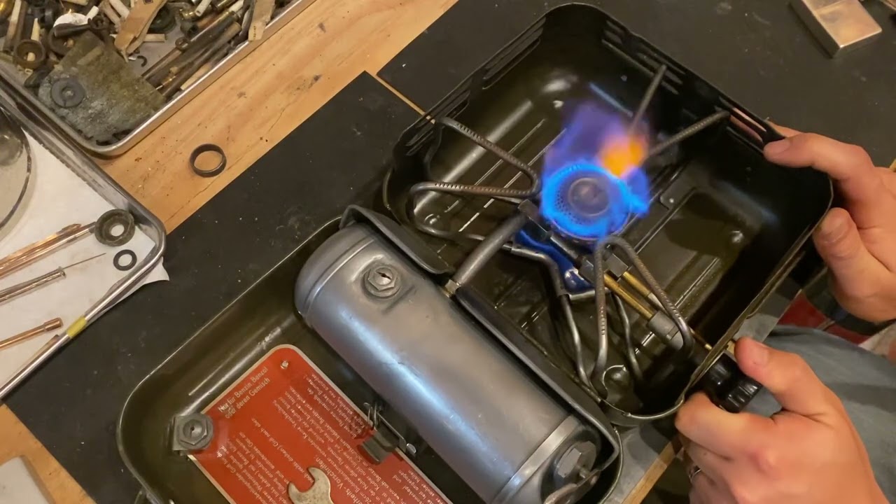 1962s Enders 9061 点火動画 vintage stove Ignition video ビンテージ ストーブ