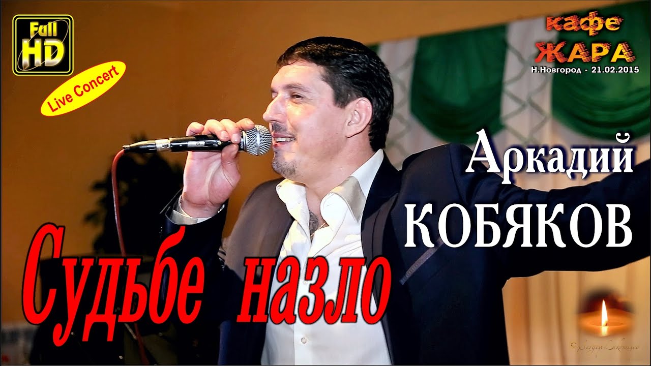Live Concert/ Аркадий КОБЯКОВ - Судьбе назло/ Н. Новгород, 21.02.2015