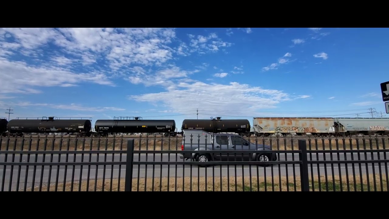 Mixed Freight Train- Seguin TX (2-8-2026)