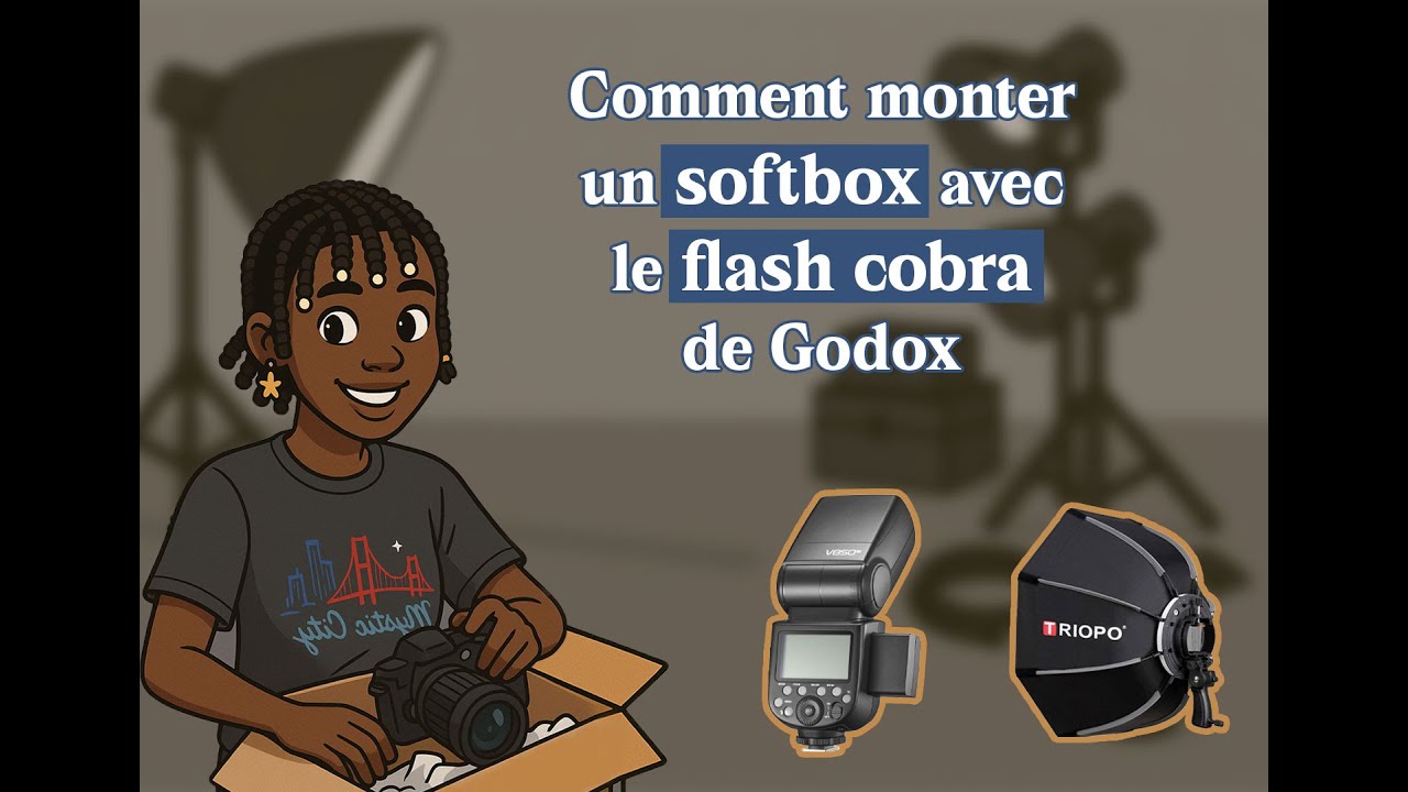 Comment monter son softbox avec le flash cobra de Godox