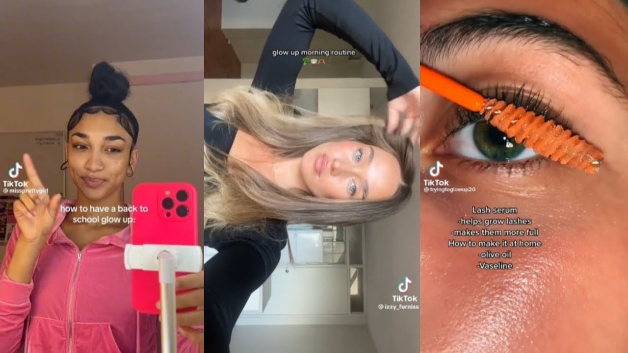 beauty hacks tiktoks | back to school glow up✨️💯 girl tips/advice TikTok Complation hi.