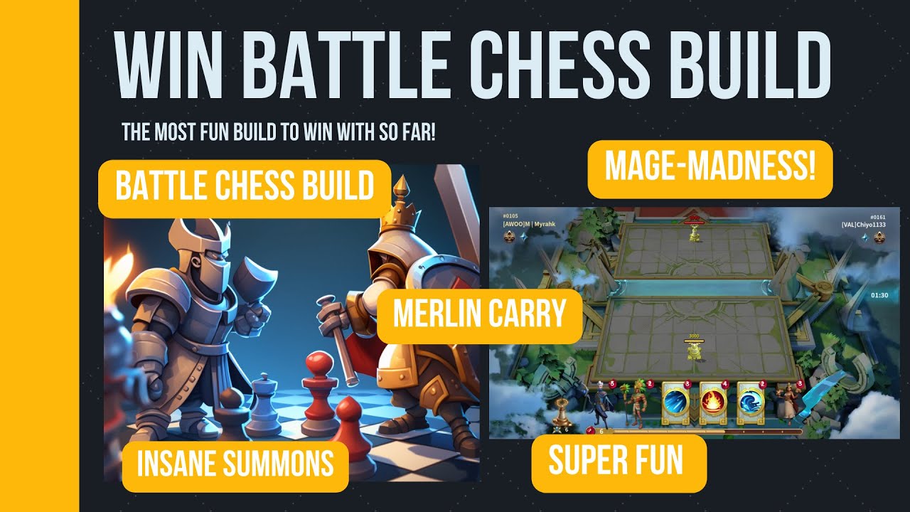INSANE Battle Chess Build w. Merlin & infinite Energy Marks | Infinity Kingdom