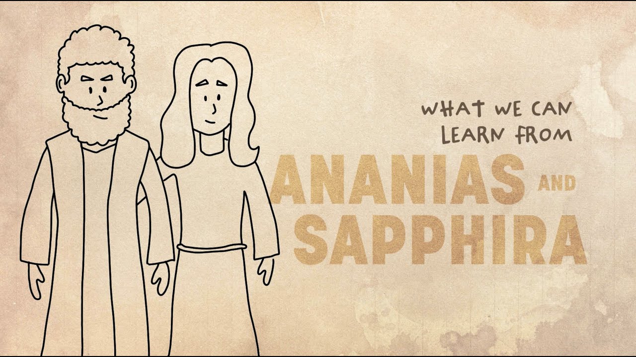 24 When Ananias and Sapphira refused to Put God First