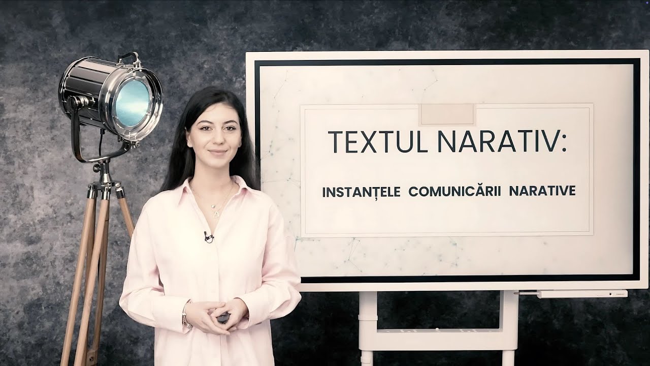 Textul narativ: instanțele comunicării narative - Romana - Clasa VI-a