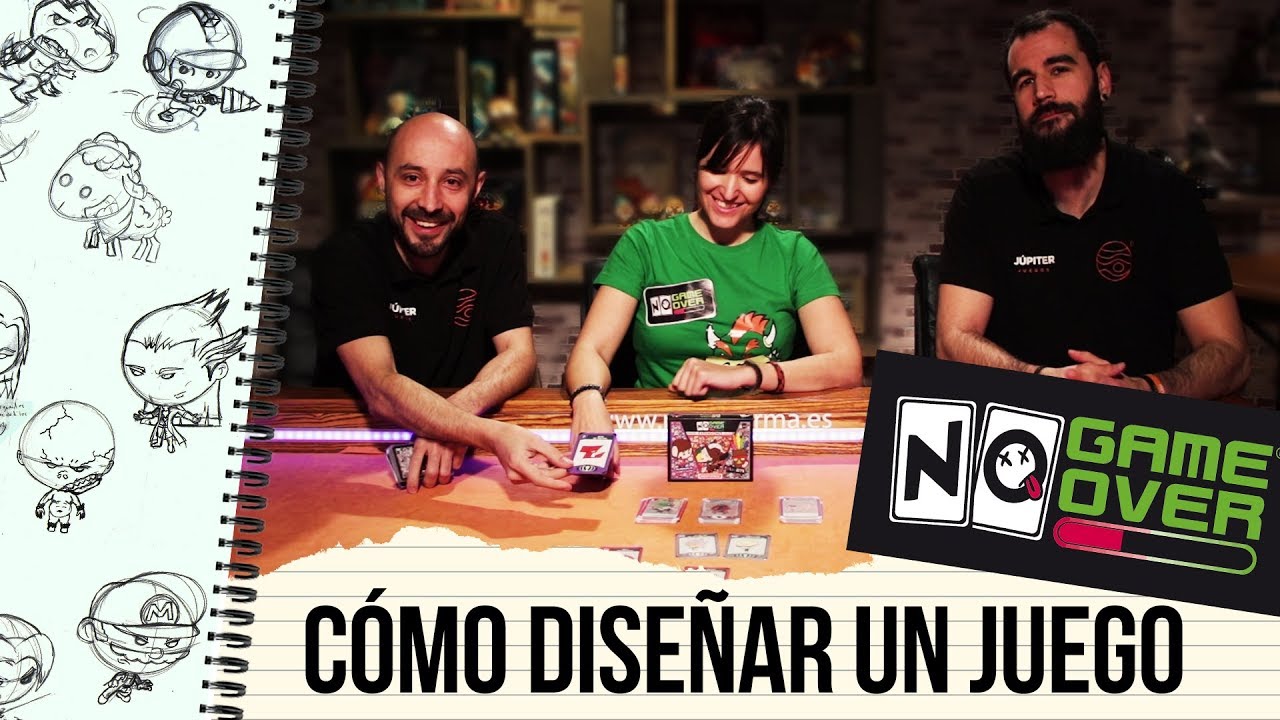 CÓMO DISEÑAR UN JUEGO DE MESA #jupientrevista a NO GAME OVER