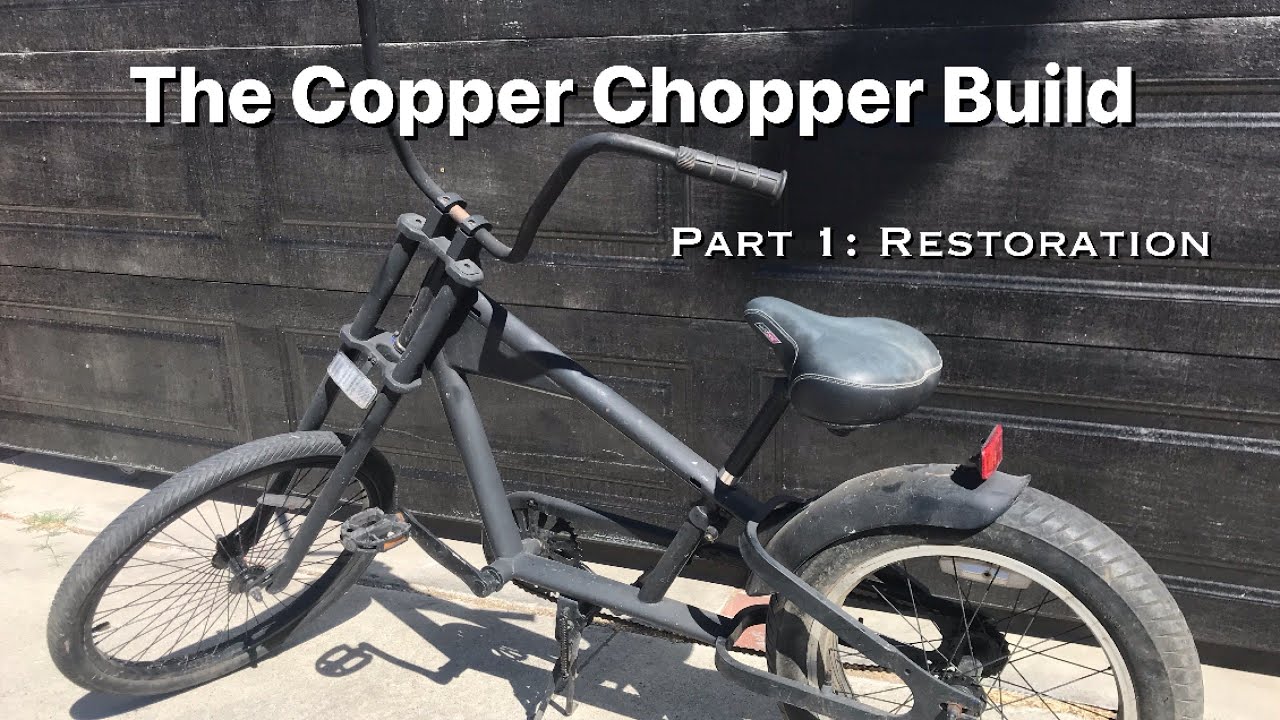 Restoring my vintage Schwinn Stingray Chopper
