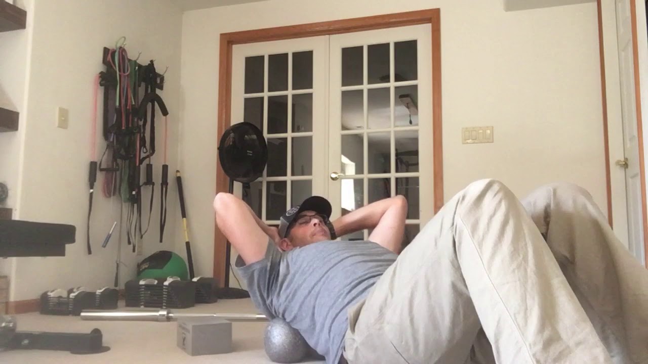 Thoracic spine mobility challenge