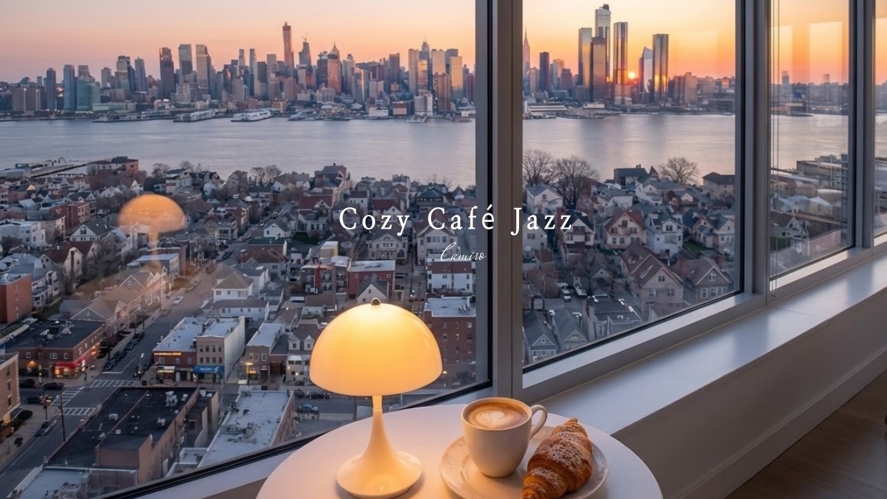 ☕ 아침에 듣기 좋은 감미로운 재즈 | Paris Cafe Jazz Lofi 🎷 Work & Study BGM