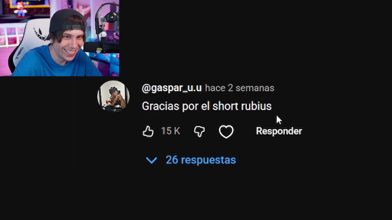 Gracias por el short Rubius 💀