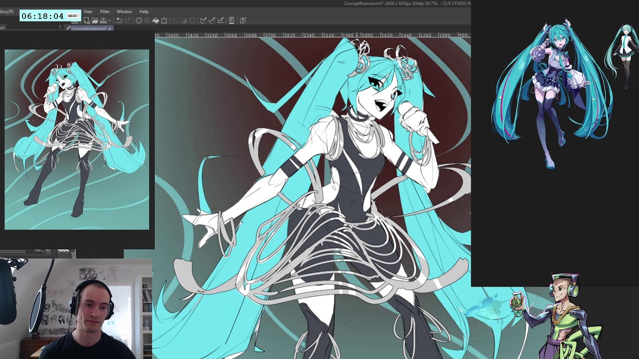 Local pro artist realizes what matters is not how many things he draws but that he draws