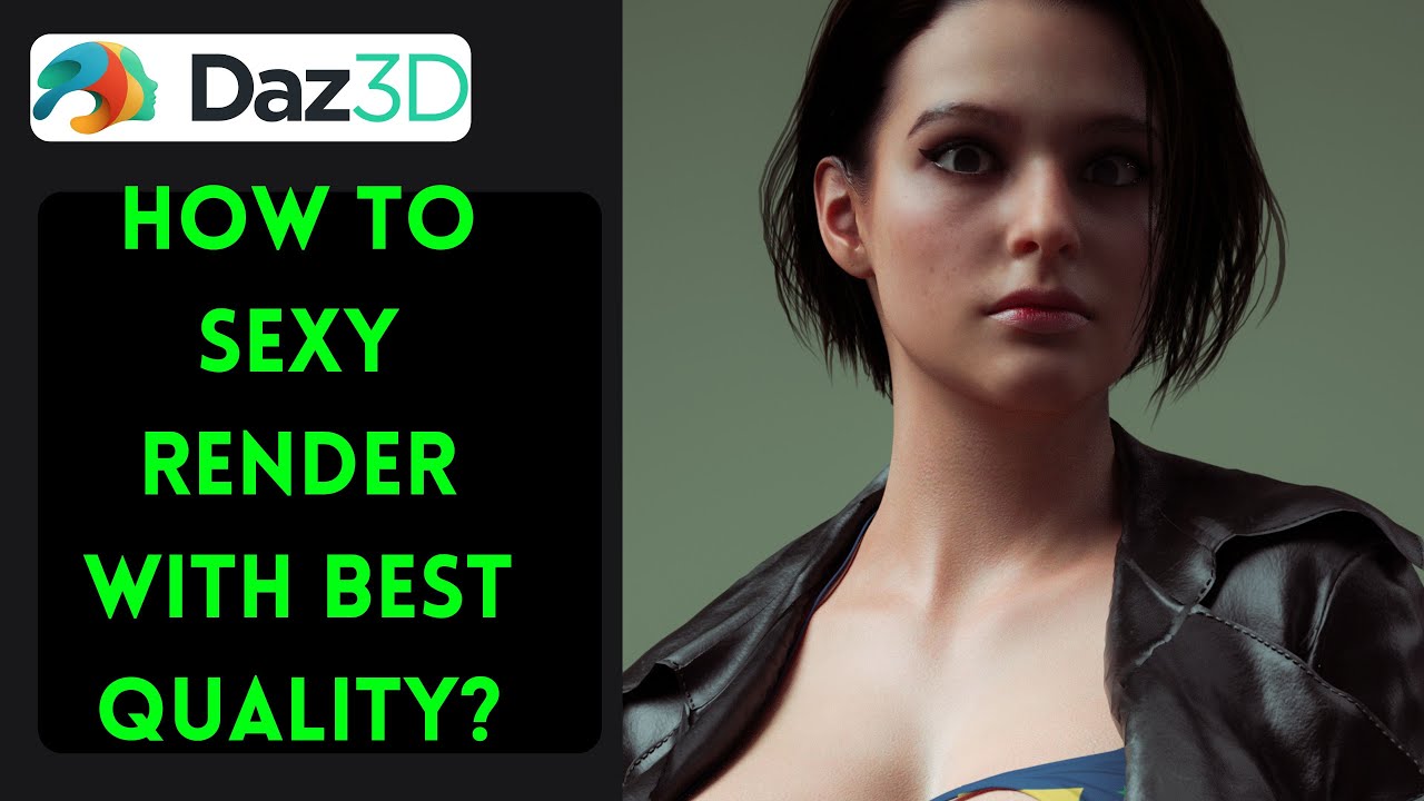Daz Studio | How to sexy render with best quality?