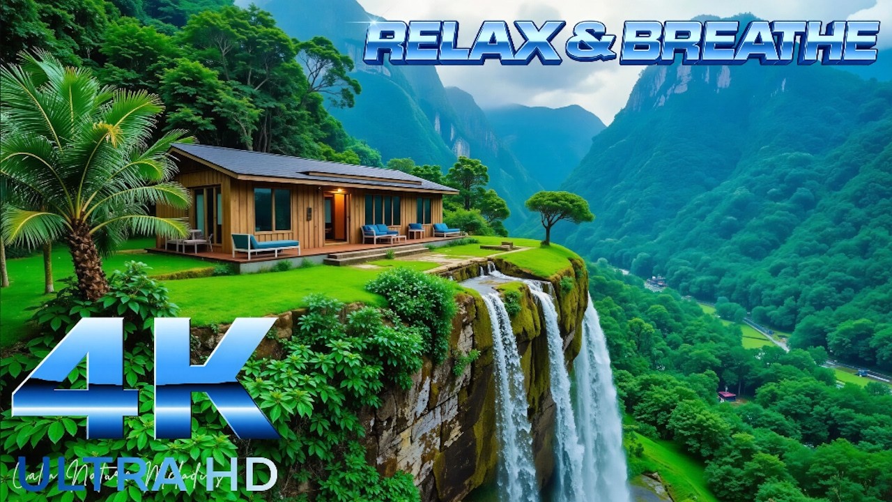 Расслабляющая природа 4K | прекрасная дикая природа и умиротворяющая музыка