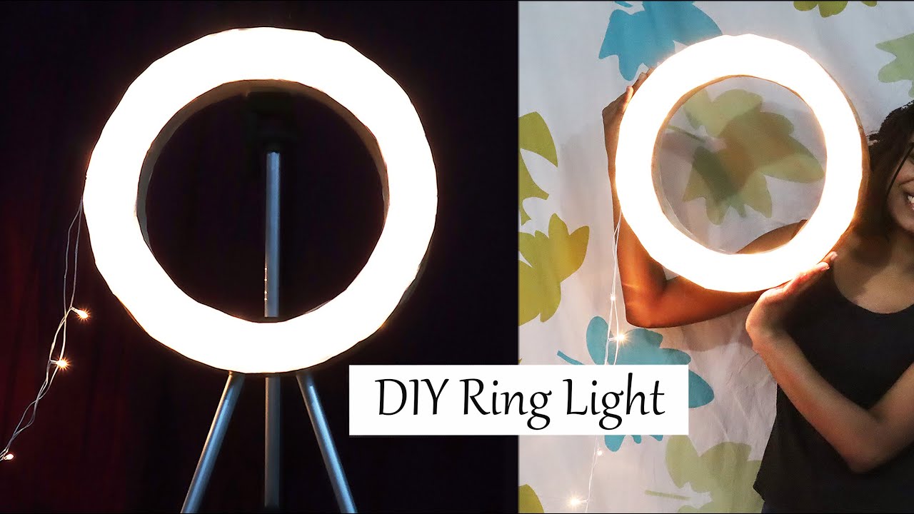 DIY Ring Light | How I made my own Ring Light | Make Ring Light at home