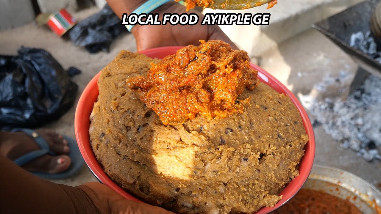 АФРИКАНСКАЯ ДЕРЕВЕНСКАЯ ЕДА !! КАК ПРИГОТОВИТЬ МЕСТНУЮ ВОЛЬТАРИАНСКУЮ ЕДУ (Айикплеге)