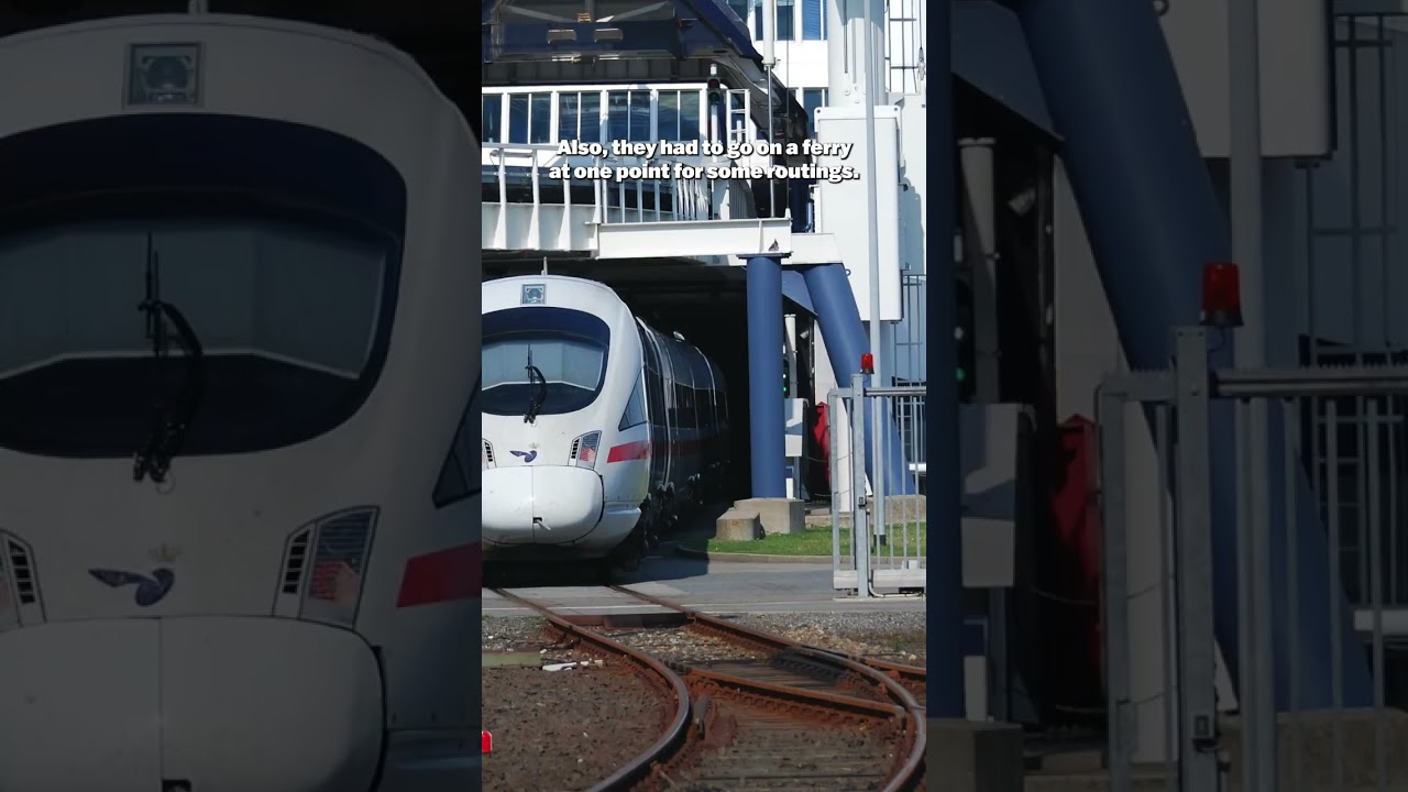 Did you know Germany used to have diesel high speed trains that ran to Denmark? #germany #denmark