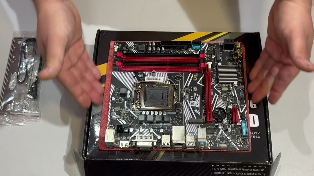 Review / Análise placa mãe szmz b75-s. Melhor placa mãe lga1155?  Vale a Pena?