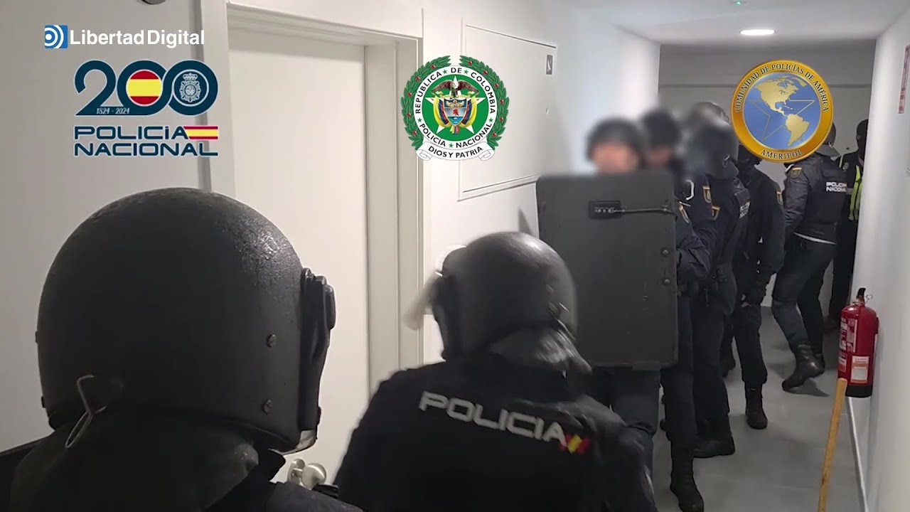 Gran operaci&oacute;n policial para desarticular por primera vez una c&eacute;lula del 'Tren de Aragua'