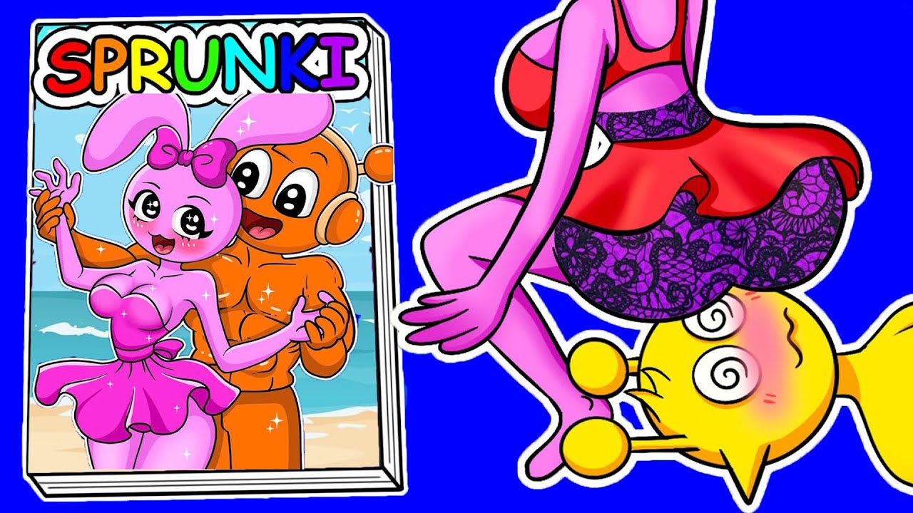 Making INCREDIBOX SPRUNKI Game Book 📚  ➕Pinky Love Oren Squishy Surgery | Wenda Playbook