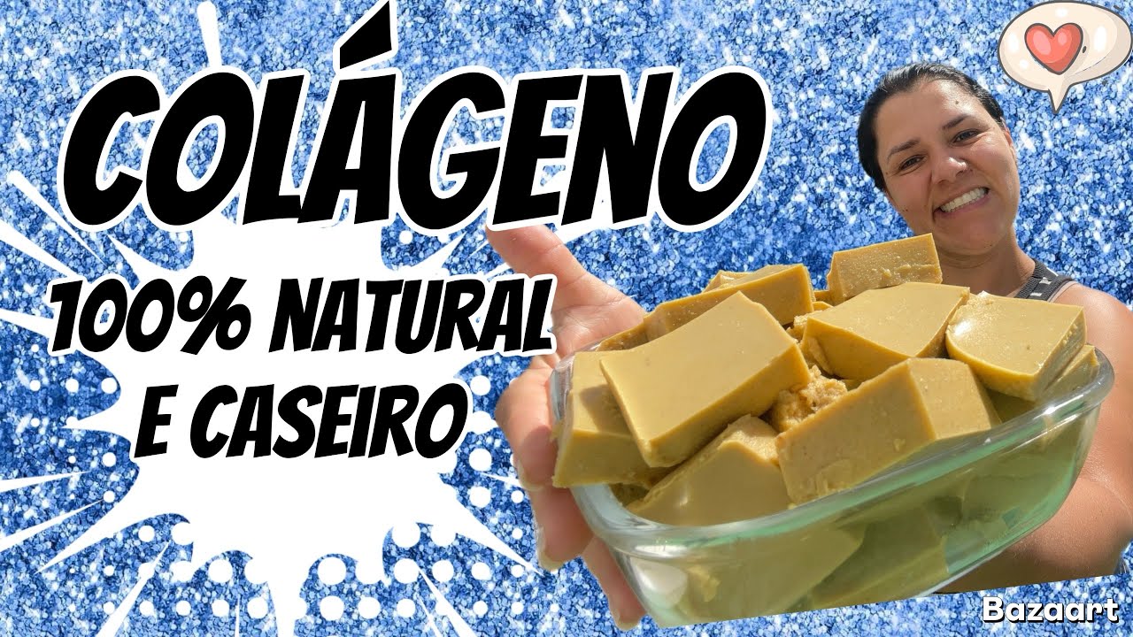 Colágeno Natural e Caseiro - como fazer 
