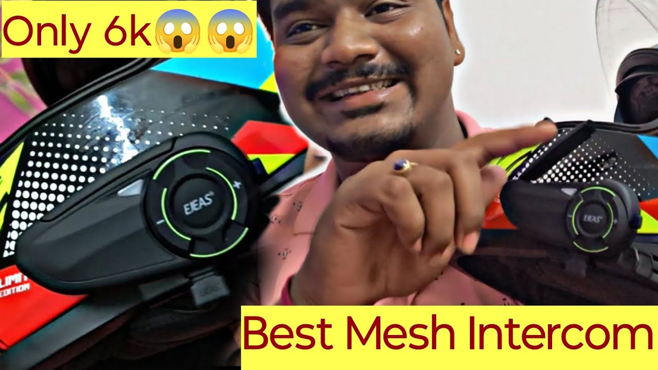 Best Mesh Intercom under 6 Thousand||Ejeas Q8 Unboxing And Review||My Long Ride Preparation||