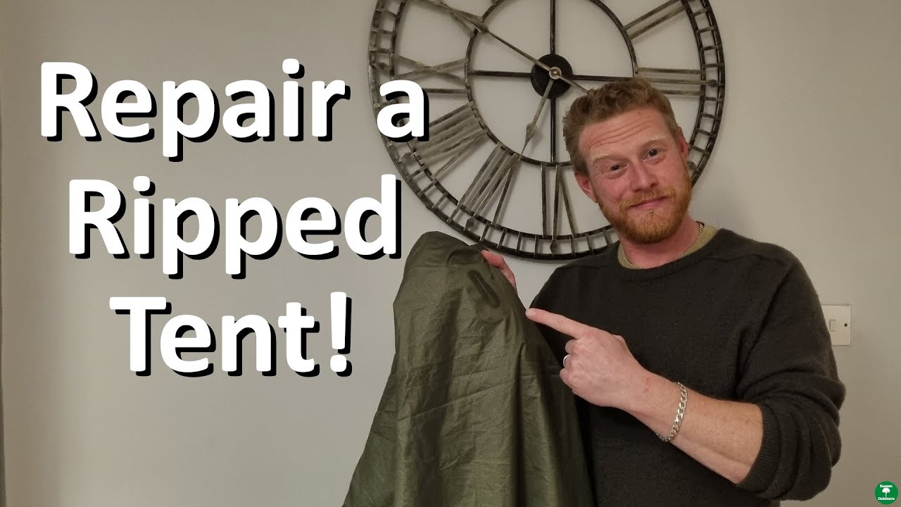 Repair a Ripped Tent! Tenacious Tape and Seam Grip