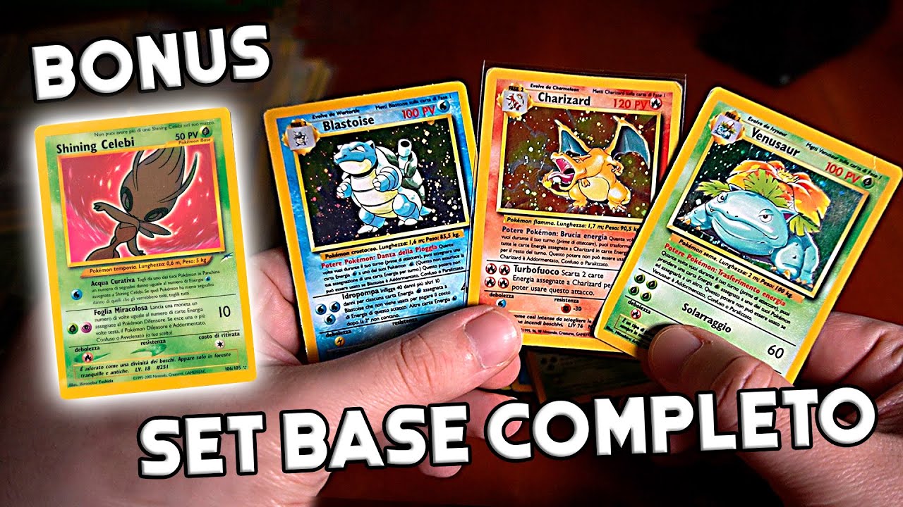 HO COMPRATO UN SET BASE ITALIANO COMPLETO + SHINING CELEBI (Pokémon Trading Card Game ITA)