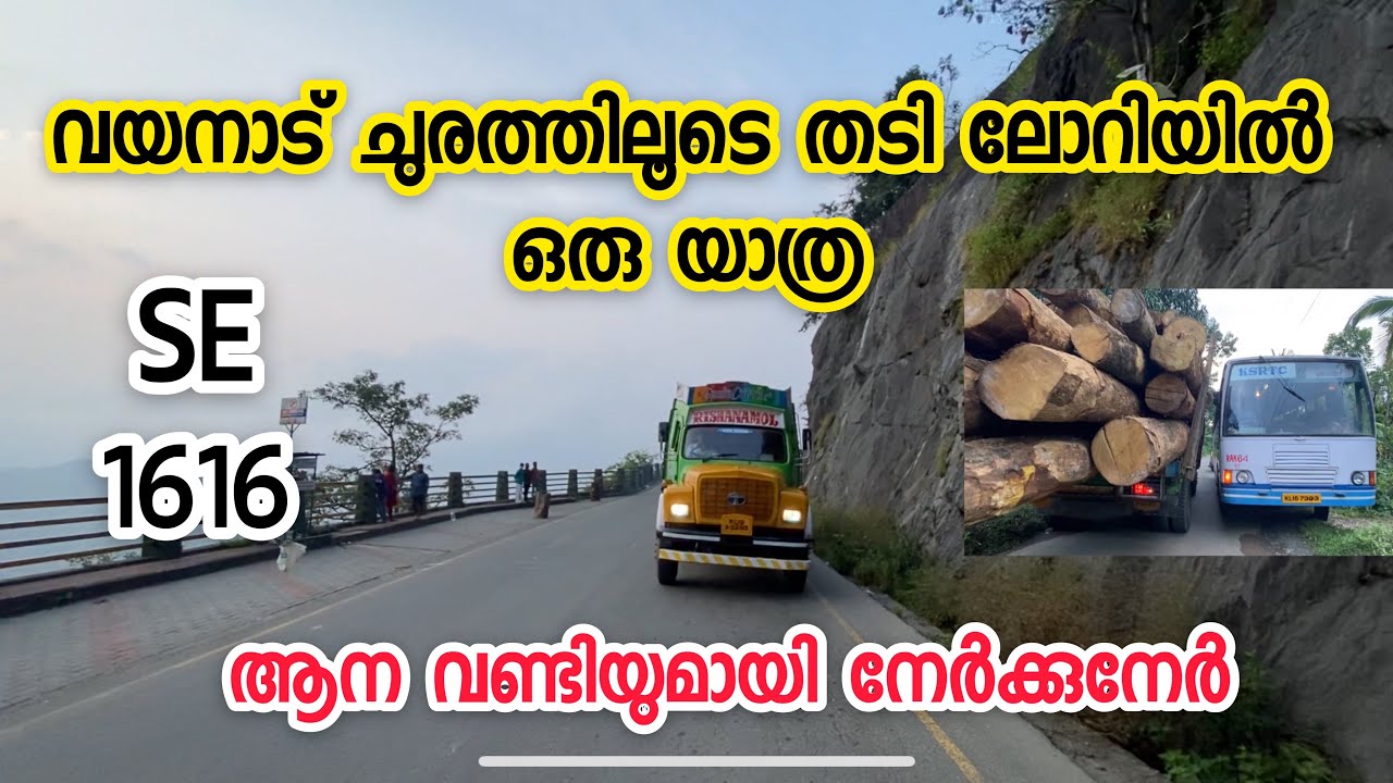 വയനാട് ചുരത്തിലൂടെ തടി ലോറിയിൽ ഒരു യാത്ര | A Day in a Timber Lorry | Wayanad