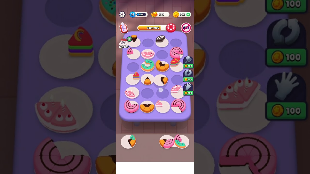 Cake Sort Puzzle 3D Gameplay Part 20