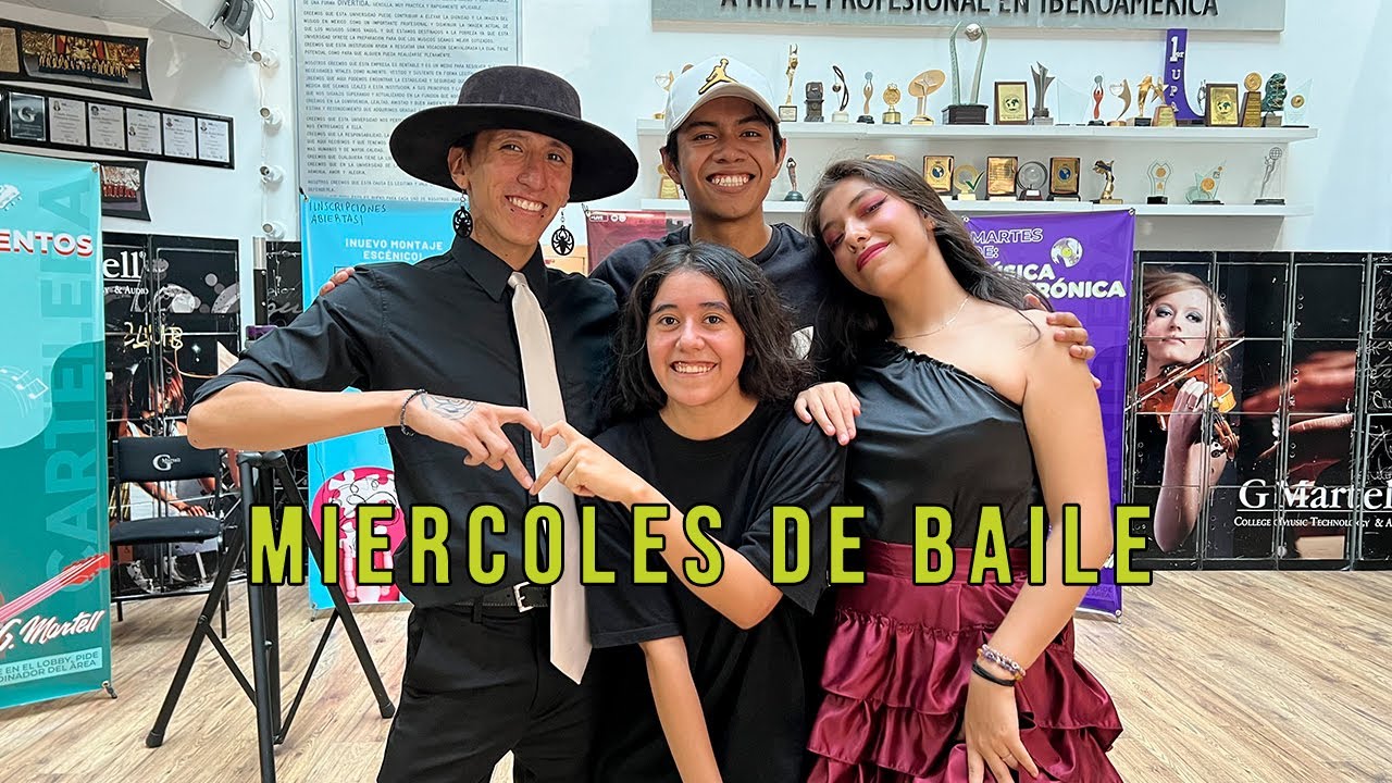 Mi&eacute;rcoles de Canto y Baile G Martell | Levid, Sandro, Carmen y Marce