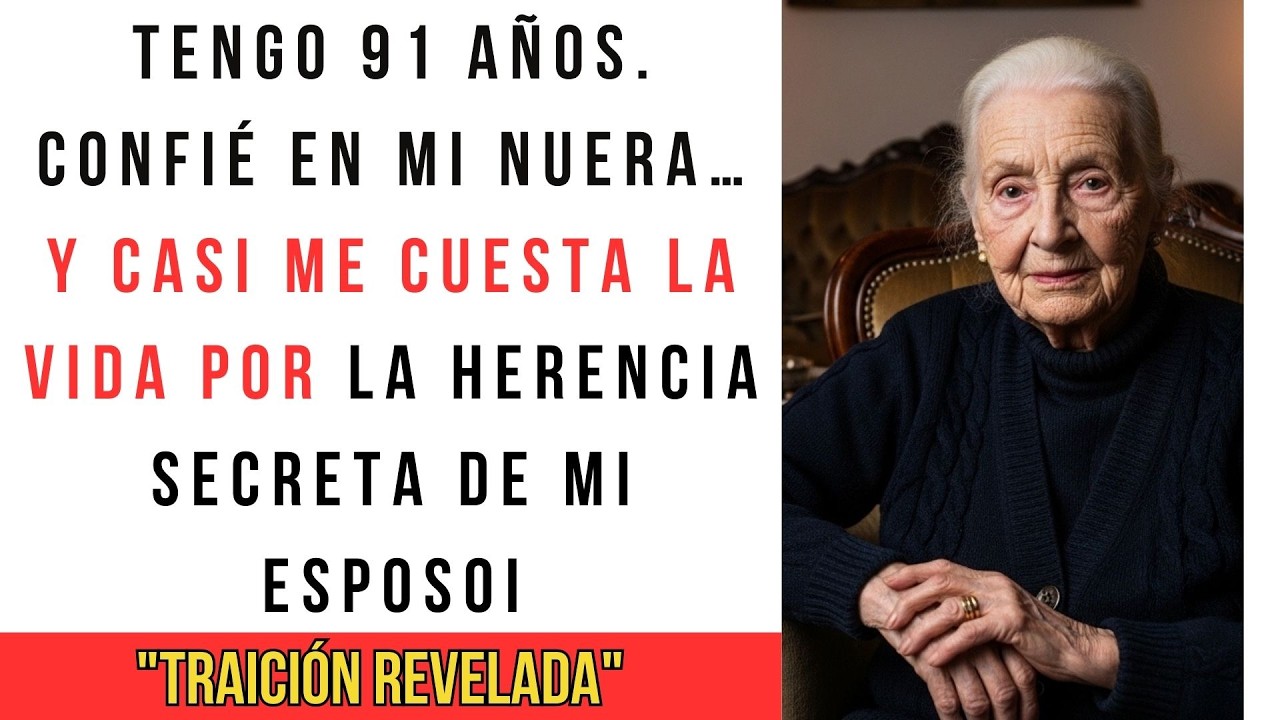Tengo 91 años. Confié en mi nuera… y casi me cuesta la vida por la herencia secreta de mi esposoi
