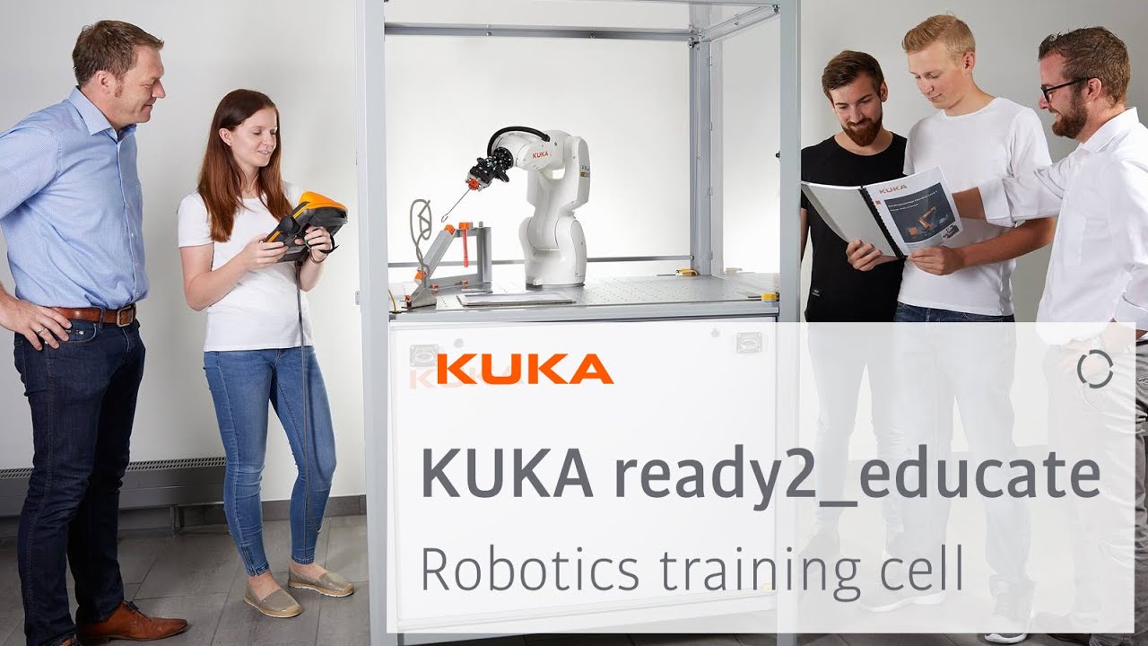 Роботизированная ячейка KUKA ready2_educate для университетов