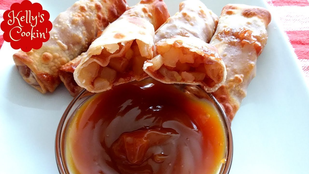 Air Fryer Apple Pie Egg Roll Recipe-Cook's Essentials