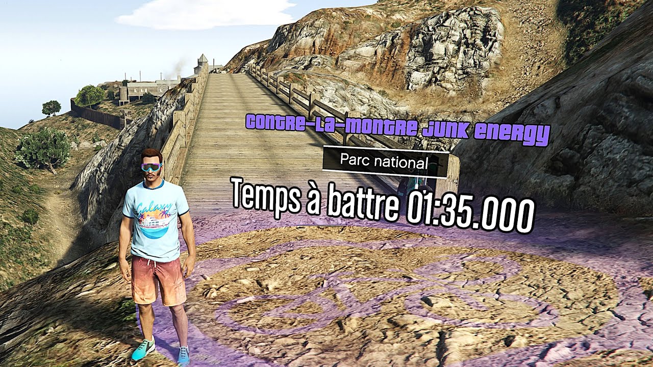 GTA Junk Energy Time Trial - Mountain State / PS5. Contre la montre Junk Energy - Park National 🚴‍♂️