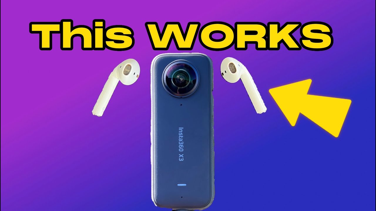 Insta360 X3 and AirPods how do the SOUND?