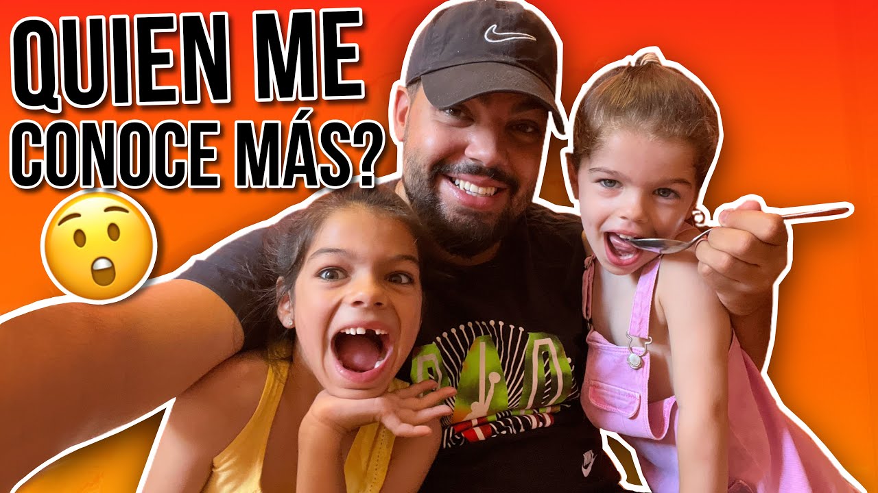 ¿QUIEN ME CONOCE MÁS DE MIS DOS SOBRINAS? | AARÓN ESCUDERO