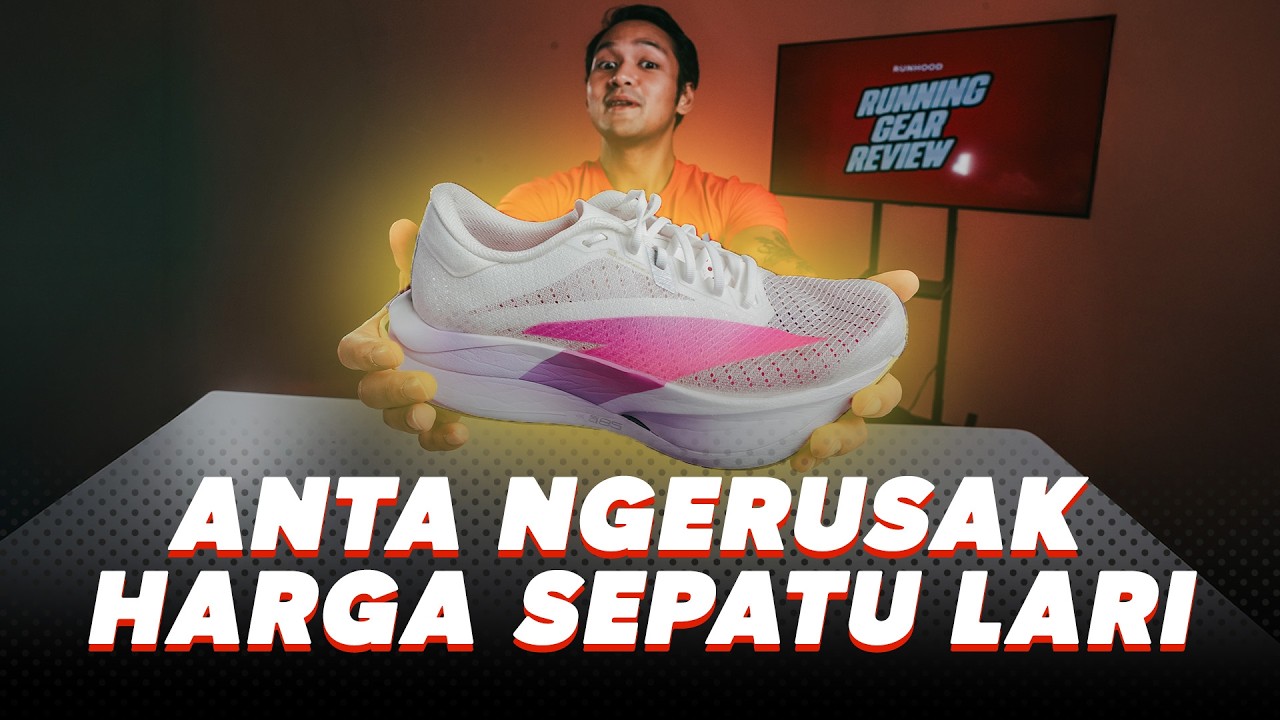 RACING SHOE PLAT KARBON UNDER 2 JUTA, RASA 3 JUTA | RUNHOOD GEAR REVIEW ANTA C202 7