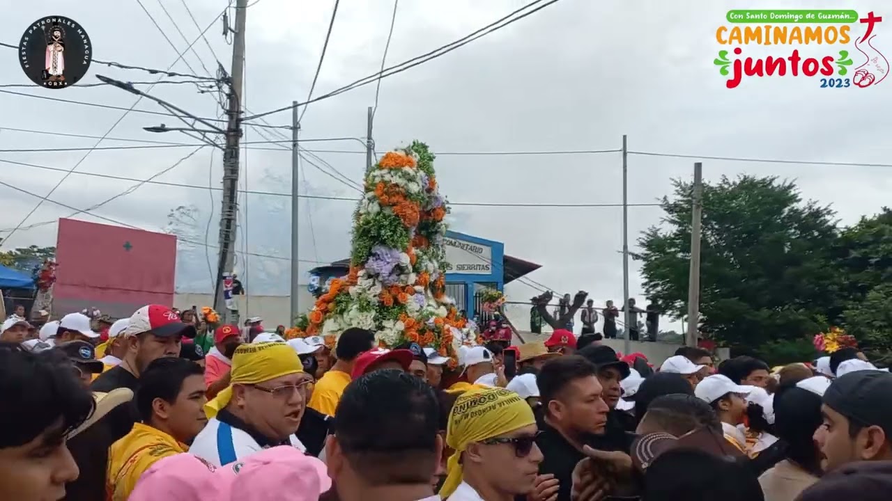 Recorrido de Santo Domingo de Guzmán 1 de agosto 2023