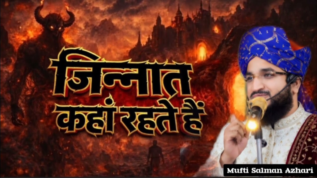 जिन्नात कहा रहते हैं ? Zinnat kaha rahte hai Salman Azhari Bayan #salmanazhari #salmanazharibayan 